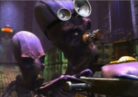 une photo d'Ã©cran de Oddworld - Munch s Oddyssey sur Microsoft X-Box